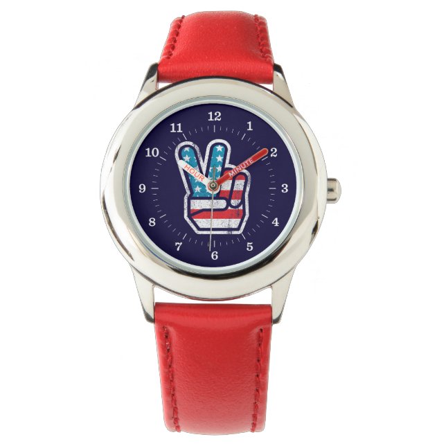 Peace for America Watches Armbandsur (Framsida)