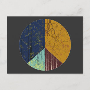 Peace Forest Postcard Vykort