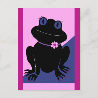 Peace Frog Post Card Vykort