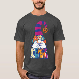 Peace Gnome Garden Fairy T Shirt
