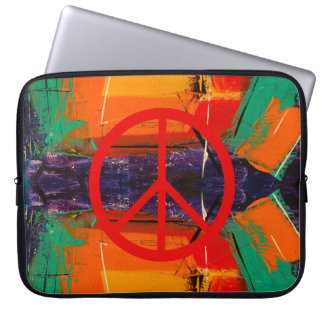 Peace & Graffiti Laptop sleeve