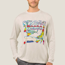 "Peace"-grafik med Gult Red Rosa Blue Design