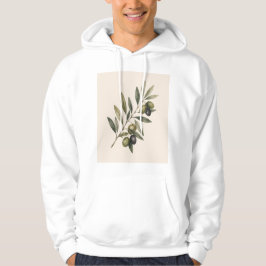 Peace Grows Here | Vintage Olive Branch Botanical  Hoodie