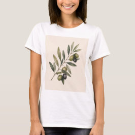 Peace Grows Here | Vintage Olive Branch Botanical  T Shirt