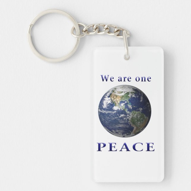 PEACE-handelsvaror Nyckelring (Framsidan)