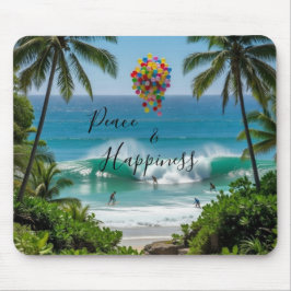 Peace & Happiness Mousepad Musmatta
