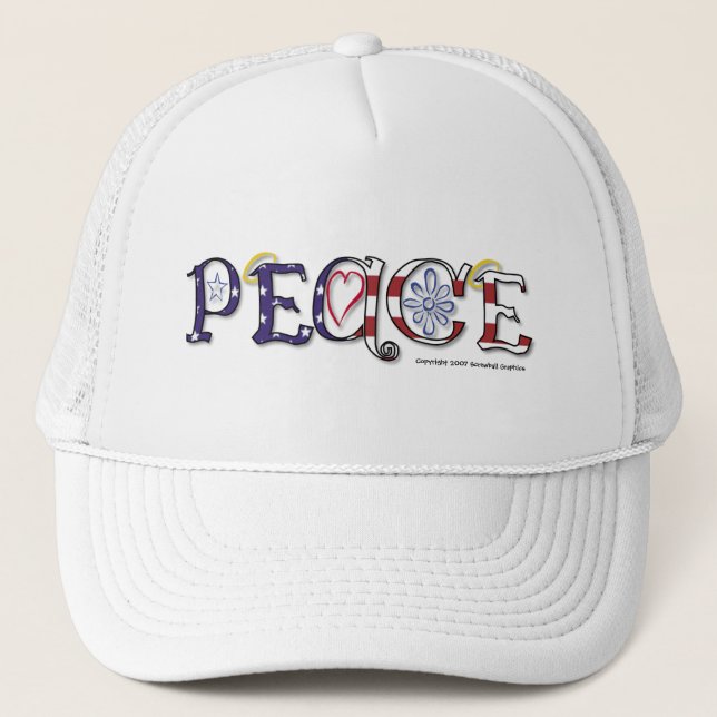 Peace Hat Keps (Framsida)