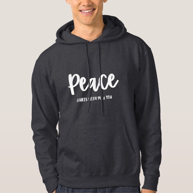 PEACE HOODIE (Framsida)