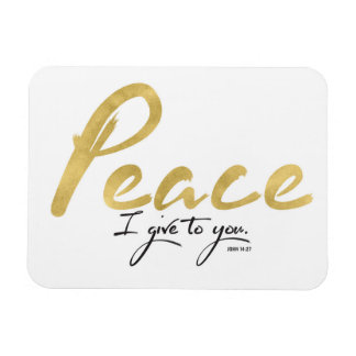 Peace I ge till dig - Art Print Magnet