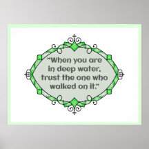 Peace in deep waters