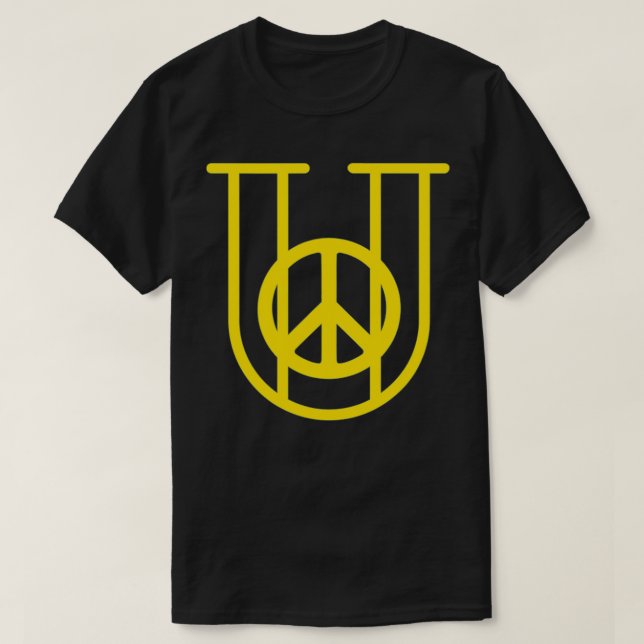 PEACE IN U Rebus T Shirt (Design framsida)