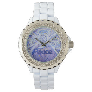 Peace Inspirational Guardian Angel Wrist Watch Armbandsur