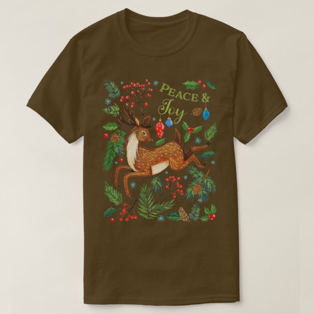 Peace Joy T Shirt (Design framsida)