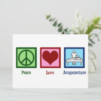 Peace Kärlek Acupuncture Cute Jul