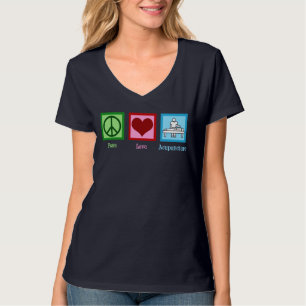 Peace Kärlek Acupuncture T Shirt