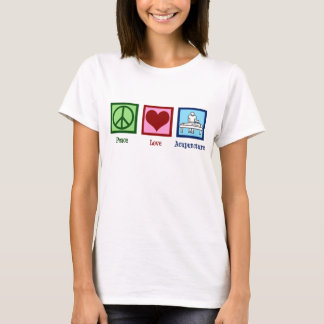 Peace Kärlek Acupuncture Women's T Shirt