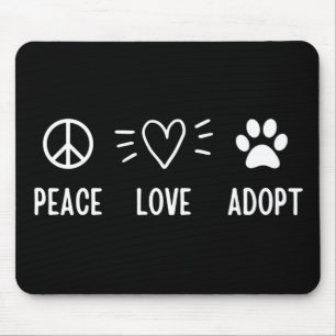 Peace Kärlek Adopt Musmatta
