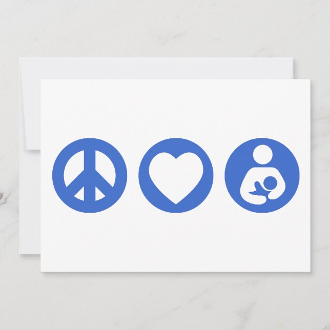 Peace Kärlek amning (Framsida)