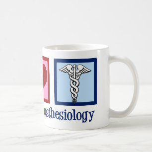 Peace Kärlek-anestesiologi Kaffemugg