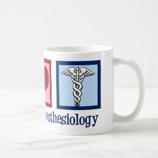 Peace Kärlek-anestesiologi Kaffemugg