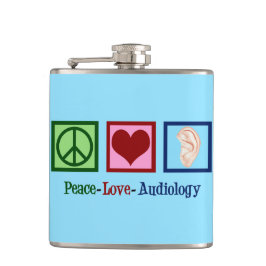 Peace Kärlek Audiology Fickplunta