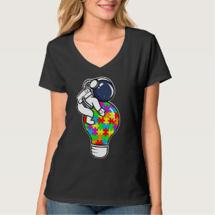 Peace Kärlek Autism Awareness IT Fidget Leksak Aut T Shirt
