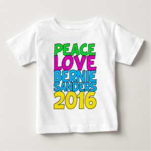 Peace Kärlek Bernie Sanders 2016 Tröja