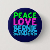 Peace Kärlek Bernie Sanders
