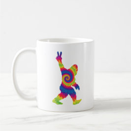 Peace Kärlek Bigfoot - Bigfoot Älskare Kaffemugg