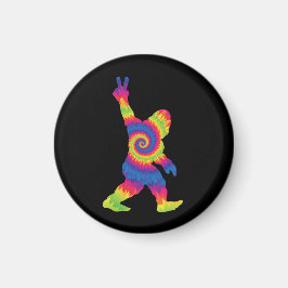 Peace Kärlek Bigfoot - Bigfoot Älskare Magnet