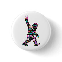 Peace Kärlek Bigfoot Hippie Funny Bigfoot Älskare 