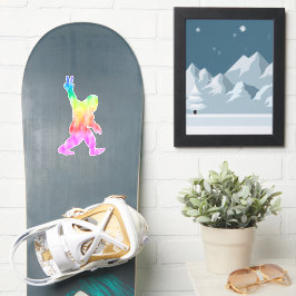 Peace Kärlek Bigfoot Klistermärken