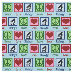 Peace Kärlek biologi Tyg