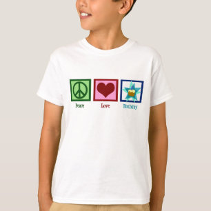 Peace Kärlek Birthday Tee