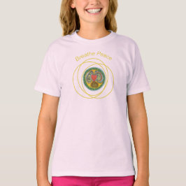 Peace Kärlek Breathe för aktivist T-Shirt