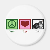 Peace Kärlek Cats Cute