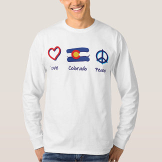 Peace Kärlek Colorado T Shirt
