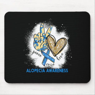 Peace Kärlek Cure Bleached Alopecia Awareness Musmatta