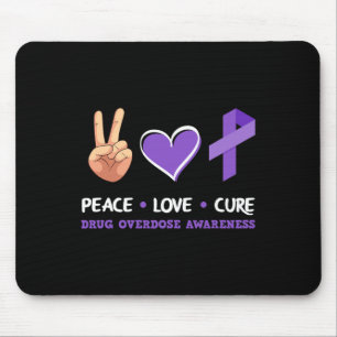 Peace Kärlek Cure Drug Overdose Awareness Musmatta