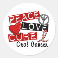 Peace Kärlek Cure Oral Cancer