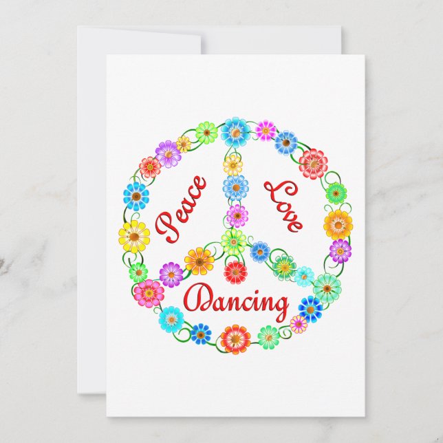 Peace Kärlek Dancing (Framsida)