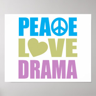 Peace Kärlek Drama Poster