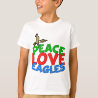 Peace Kärlek Eagles Coola Örn Kids