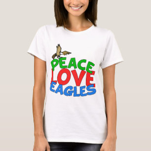 Peace Kärlek Eagles Tee