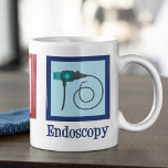 Peace Kärlek Endoscopy Kaffemugg<br><div class="desc">Peace Kärlek Endoscopy. En söt gåva med fredstecken, hjärta och endoskop som används i medicinska förfaranden för att täcka en patient.</div>