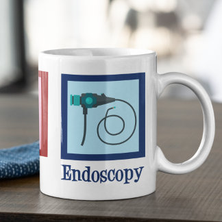 Peace Kärlek Endoscopy Kaffemugg