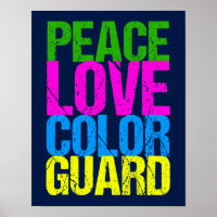 Peace Kärlek Färg Guard