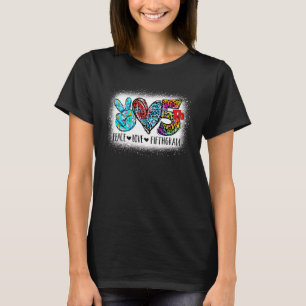 Peace Kärlek Femte Klass Back to school-gruppen, f T Shirt