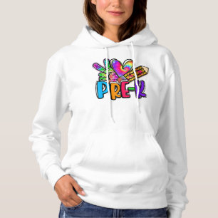 Peace Kärlek före K Squad Tie Dye Back to school B T Shirt