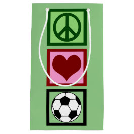 Peace Kärlek-fotbollsspelare Birthday Anpassningsb